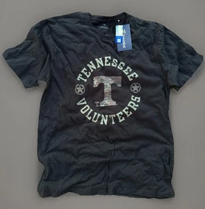 NWT Men's Med Black Tennessee Volunteers Liberty T-Shirt Army Navy Camo ROTC - Picture 1 of 2