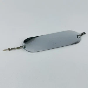 Les Davis Herring Dodger Trolling 6” Flasher Size 0/0 - Chrome / Silver - Picture 1 of 9