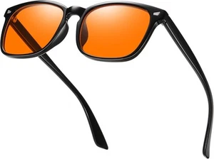 Okany Blue Light Blocking Glasses Gaming ESports Computer Black Amber - Bild 1 von 7