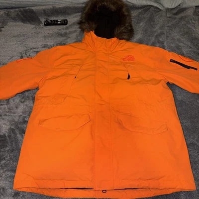 the north face EXPED MCMURDO PARKA LARANJA EUA MASCULINO TAMANHOS XXL - Imagem 1 de 4