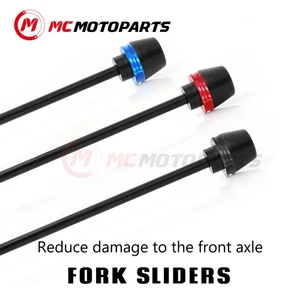 Motorcycle Front Fork Axle Slider For Aprilia Shiver 750 2008-2016 - Picture 1 of 7