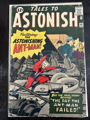 Tales to Astonish #40 1963 Marvel Comics Ant Man 1st Appearance Hijacker - Image 1 of 4