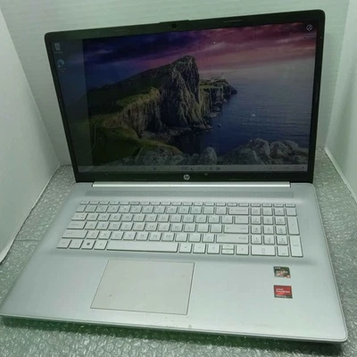 HP 17-cp1035cl 17.3" Windows 11 Laptop AMD Ryzen 5 5625U 12GB RAM 1TB HDD ^ - Image 1 of 4