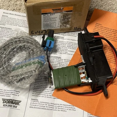 973-407 Dorman 吹风机电机电阻雪佛兰 Express Van GMC Savana 1500 2500 3500 — 第 1/2 张图片