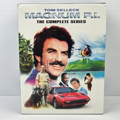 Magnum, P.I. Complete Series Seasons 1-8 DVD Box Set Tom Selleck Drama Reg 1 - image 1 of 4