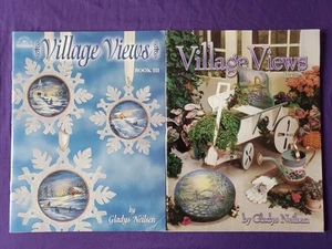 Set Of 2 Village View Tole Painting Books, Gladys Neilson - New Brunswick Canada - Picture 1 of 6