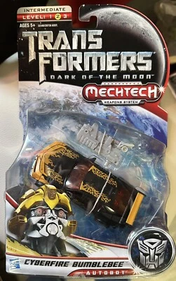 Transformers 2011 Dark of the Moon MechTech CYBERFIRE BUMBLEBEE - Image 1 of 4