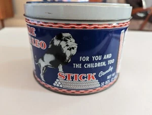 Pure King Leo Stick Candy Tin Reproduction - Picture 1 of 10