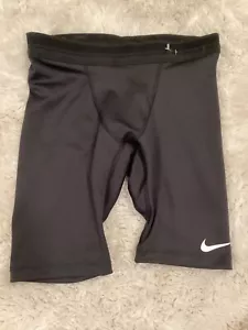 Nike Pro Elite Team Tights Black Men’s DO2122-010 Made In USA - Picture 1 of 6