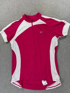 Pearl Izumi Elite Series Short Sleeve Full Zip Cycling Jersey (Women's XL) Pink - Picture 1 of 11