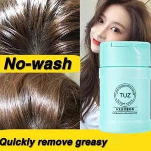 Polvo para cabello esponjoso polvo para cabello ligero natural aceite de control sin lavado G7Y1 L3U2 - Imagen 1 de 10