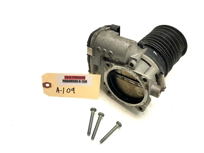 Porsche Panamera 4 2010-2016 cuerpo del acelerador 3,6 L con tubo fabricante original. Foto 1 de 4