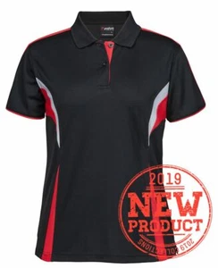 Podium Teamwear Ladies Cool Contrast Polo W/ Sewn Mesh Fabric For Breathability - Picture 1 of 64