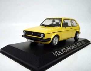 Altaya 1/43 Scale Model Car 14619 - Volkswagen Golf JGL - Yellow - Picture 1 of 2