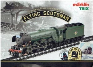 MÄRKLIN - TRIX SPUR HO "FLYING SCOTSMAN" DAMPFLOK 2023 VERKAUFSBROSCHÜRE - Bild 1 von 1