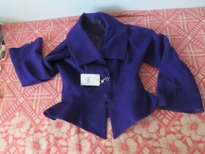 Vintage lila Claude Montana Jacke keine Größe - Bild 1 von 15