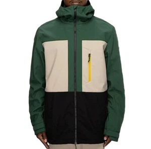 686 Men's SMARTY 3-in-1 PHASE Softshell Snow Jacket - Pine Green - XLarge- NWT - Picture 1 of 5