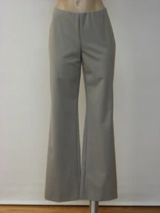 EILEEN FISHER Stone Polished Twill No Zipper Straight Pants 2 NWT $208 - Imagen 1 de 4