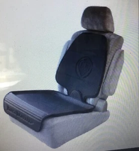 Protector de asiento trasero negro Prince Lionheart para asiento de coche debajo asiento de coche - Imagen 1 de 4