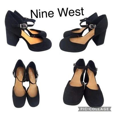 Zapatos de salón Nine West‎ Youda con correa al tobillo talla 7,5 Foto 1 de 4