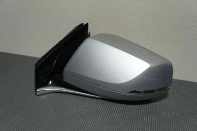 Espejo retrovisor eléctrico izquierdo Cadillac XTS 2013-2019 OEM lado del conductor plateado atenuación automática Foto 1 de 4
