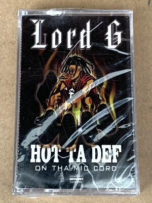 LORD-G Hot Ta Def On The Mic Cord CASSETTE TAPE Album Hip Hop Rap lp cd SEALED - Image 1 of 3