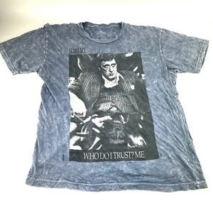 Scarface Universal Studios Al Pacino Movie Graphic T Shirt Men XL 100% Cotton - Picture 1 of 6