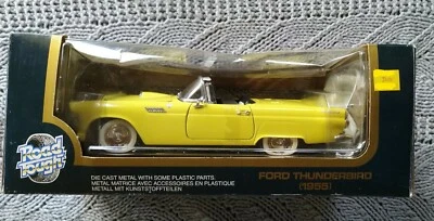 1955 Ford Thunderbird diecast (yellow), Road Tough, 1/18 scale, NIP - Image 1 of 4
