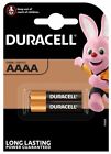 2x Duracell Battery Alkaline AAAA LR61 25A LR8D425 MN2500 MX2500 E96 2 Pack