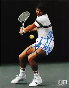 Jimmy Connors Signed 8x10 Photo Autographed BAS Tennis HOF Wimbledon 93 - Picture 1 of 2