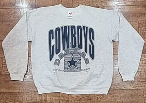 Raro Vintage Dallas Cowboys NFL 1992 Gráfico Cuello Redondo Talla XL Hecho en EE. UU. - Imagen 1 de 12