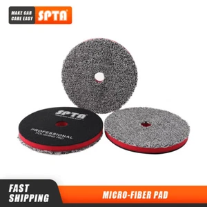 SPTA 3Pcs 3"(80MM) 5"(125MM) 6"(150MM) Microfiber Wax Removal Polishing Pads - Picture 1 of 10