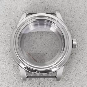39MM 316L Edelstahl Uhrengehäuse Uhr Ersatz Zubehör - Bild 1 von 3