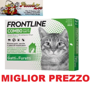 Frontline Combo gatti 3 pipette antiparassitario per gatto antipulci SCAD 2027 - Foto 1 di 1