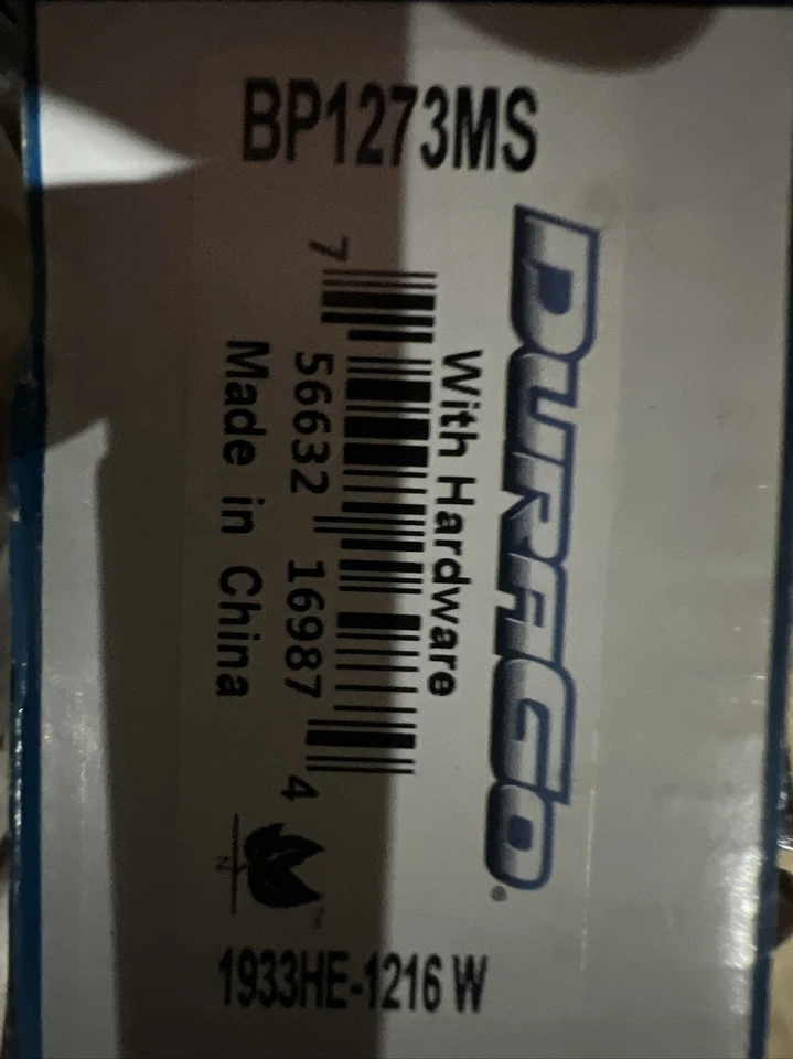 Pastillas de freno de disco delanteras semimetálicas premium DuraGo para Jeep Liberty 2008-2012 Foto 1 de 1