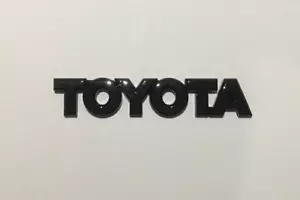 OEM Style Gloss Black Toyota Rear Badge for Toyota 86 camry Corolla rav4 etc. - Bild 1 von 4