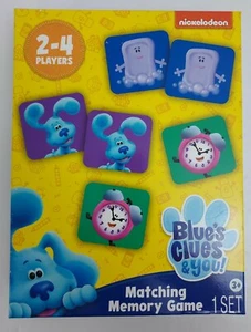 Blue’s Clues & You Nickelodeon 72 cards Memory Matching Card Game 2-4 Players - Picture 1 of 5