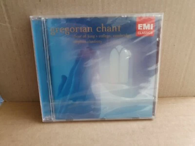 BRAND NEW AND SEALED UK CD OF "GREGORIAN CHANT" BY CHOIR OF KINGS COLLEGE  - Image 1 of 3