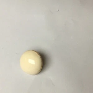 #25 St. John Nuevos botones de repuesto crema y oro vástago en forma de cúpula de 1/2"  - Imagen 1 de 4