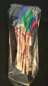 Lot Of 10 Hockey Stick Pencils With Eraser Blade - Picture 1 of 1