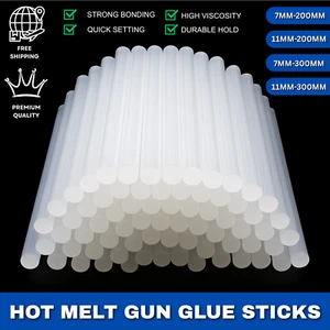 HEISSKLEBEPISTOLE STICKS 7mm / 11mm x 200mm LANG FÜR BASTELKLEBER KLAR MINI - Bild 1 von 15