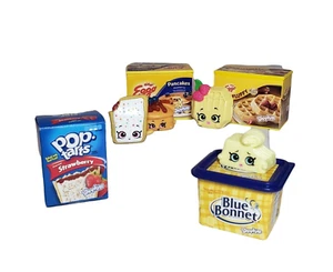 Shopkins Real Littles Mini Figures Foodies Breakfast Minis Toy Bundle NWOT - Picture 1 of 7