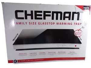Chefman Intertek 21" x 16" Warming Tray Glasstop Easy Clean, Open Box - Picture 1 of 10
