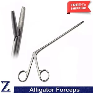 Surgical Micro Alligator Forceps 5.5 Inches Ear Speculum Serrated Tip Instrument - Picture 1 of 4