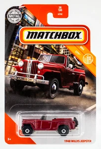 2020 Matchbox #38 1948 Willys Jeepster LUZON RED | FSC - Picture 1 of 1