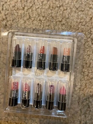 Avon True Color BOLD Lipstick Bullet Samples — 10 Samples DISCONTINUED NOS - Image 1 of 2