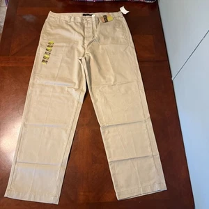 Pantalones de sarga caqui Old Navy para hombre ajuste regular 40x34 - Imagen 1 de 14