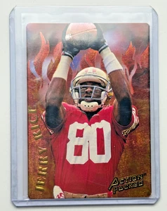1994 Action Pack Jerry Rice Football Karte #FB944 EX San Francisco 49ers - Bild 1 von 2
