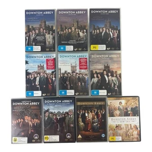 Downton Abbey Complete Season 1 - 6 + 4 Specials Region 4 DVD Free Postage - Picture 1 of 6
