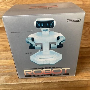 [New] Nintendo HVC-012 Family Computer Robot 1985 Famicom ROB w/ Box & Manual JP - Picture 1 of 12